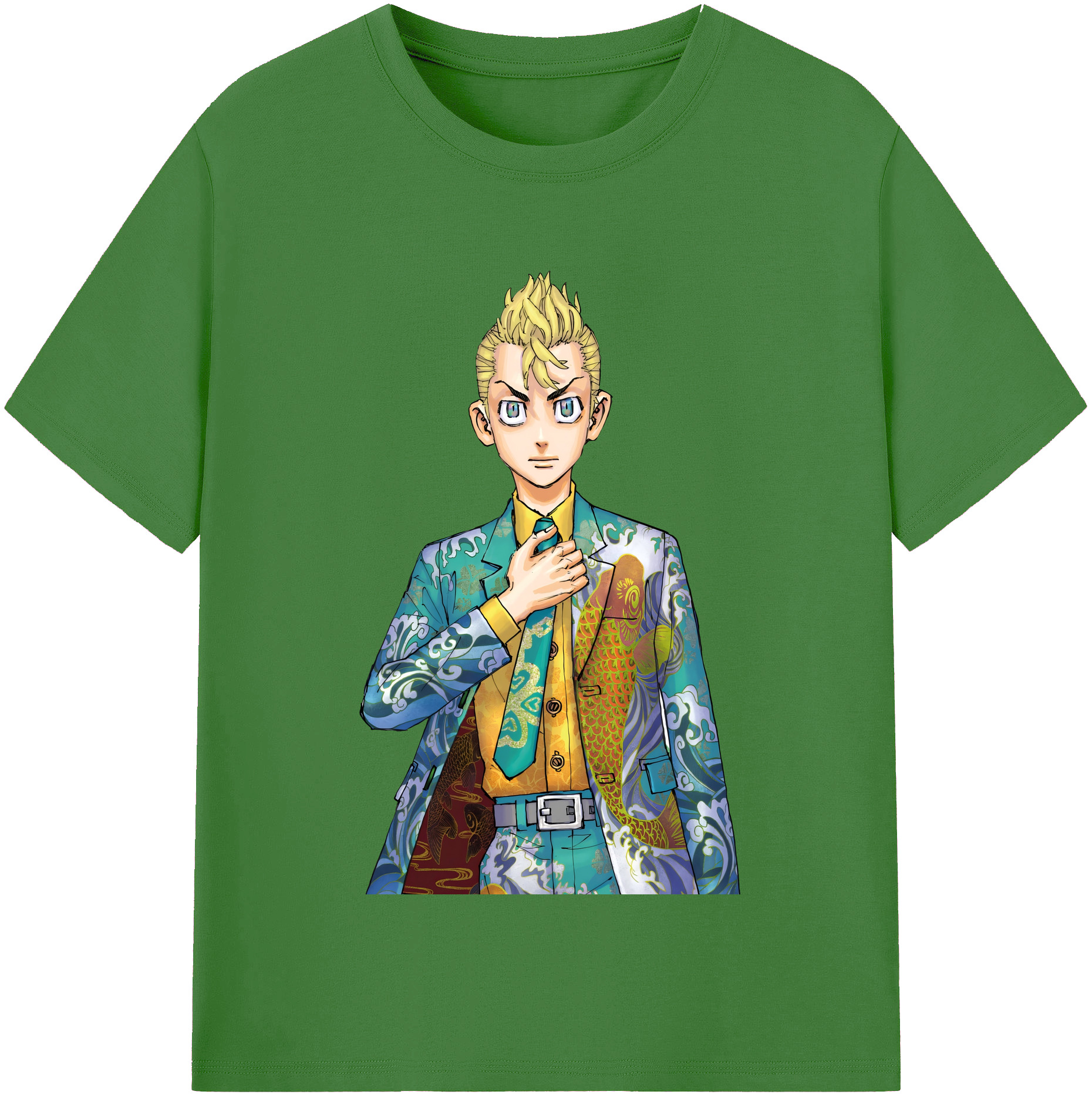 （画像用） 東京リベンジャーズ Tokyo Revengers レディースカジュアルプリントTシャツ（綿100％）
